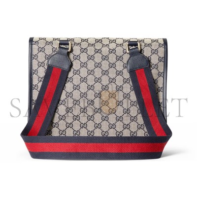 GUCCI CHILDREN'S GG CANVAS MESSENGER BAG 793823 (29*25*10cm)